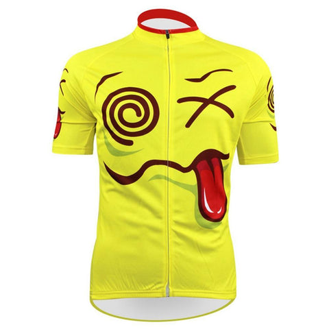 Cartoon Funny Expression Cycling Jersey