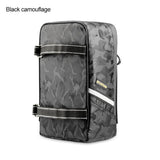 CoolChange Bicycle Bags & Panniers Black Camouflage CoolChange Cycling Portable Waterproof Tail Seat Bag