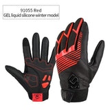 CoolChange Cycling Gloves 91055 Red Winter / M CoolChange Cycling Winter Thermal Waterproof Long Finger Touch Screen Gloves