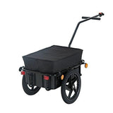 Giant Bicycle Trailers 16 inch Air Wheel Bicycle Trailer Large Capacity Enclosed