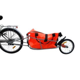 Giant Bicycle Trailers Bicycle Trailer Single Wheel Luggage Foldable 16 Inch