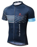 Mengliya Cycling Jersey Donuts / M-(Chest 38"-40") MR Strgao Men's Cycling Jersey Bike Short Sleeve Shirt