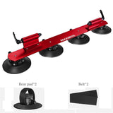 RockBros Bicycle Rack 2 Style Red ROCKBROS Cycling Suction Cups Bike Rack Rooftop Holder