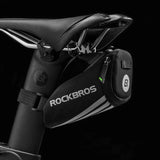 Rockbros Bicycle Saddle Bags Black ROCKBROS Bicycle Mini Seat Bag Cycling Y-Series Strap On Wedge Packs Saddle Bag