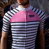 Stolen Goat Men's Bodyline Koga Pink Cycling Jersey