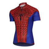 Super Hero Cycling Jersey Red Jersey / 5XL Spider Man Marvel Superhero Cycling Jersey