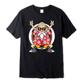 Superhero Cycling T-Shirts Black / XS Dragon Ball Z Master Roshi T-Shirt