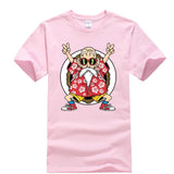 Superhero Cycling T-Shirts Pink / XS Dragon Ball Z Master Roshi T-Shirt