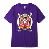 Superhero Cycling T-Shirts Purple / XS Dragon Ball Z Master Roshi T-Shirt