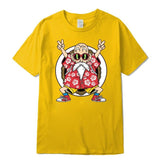 Superhero Cycling T-Shirts Yellow / XS Dragon Ball Z Master Roshi T-Shirt