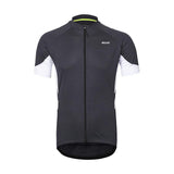 ARSUXEO Cycling Jerseys 636 dark gray / S ARSUXEO Men's Full Zipper Cycling Short Sleeve MTB Jerseys