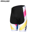 ARSUXEO Cycling Shorts ARSUXEO Men's Padded Compression Cycling Shorts