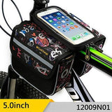 CoolChange Bicycle Bags & Panniers 12009N01      50 / China CoolChange Cycling Front Frame Bag Tube Pannier Double Pouch