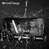 CoolChange Bicycle Bags & Panniers Black Camouflage CoolChange Cycling Portable Waterproof Tail Seat Bag
