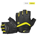 CoolChange Cycling Gloves 91045 Yellow / S CoolChange Cycling Half Finger Shockproof Bike Gloves
