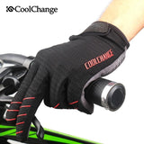 CoolChange Cycling Gloves CoolChange Cycling Full Finger Shockproof MTB Bike Touch Screen Gloves