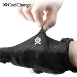 CoolChange Cycling Gloves CoolChange Cycling Shockproof Breathable Half Finger Anti-sweat Anti-slip Bike Gloves
