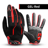 CoolChange Cycling Gloves GEL Red / M / China CoolChange Cycling Shockproof Touch Screen GEL Bike Gloves
