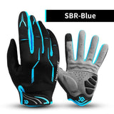 CoolChange Cycling Gloves SBR Blue / M / China CoolChange Cycling Shockproof Touch Screen GEL Bike Gloves