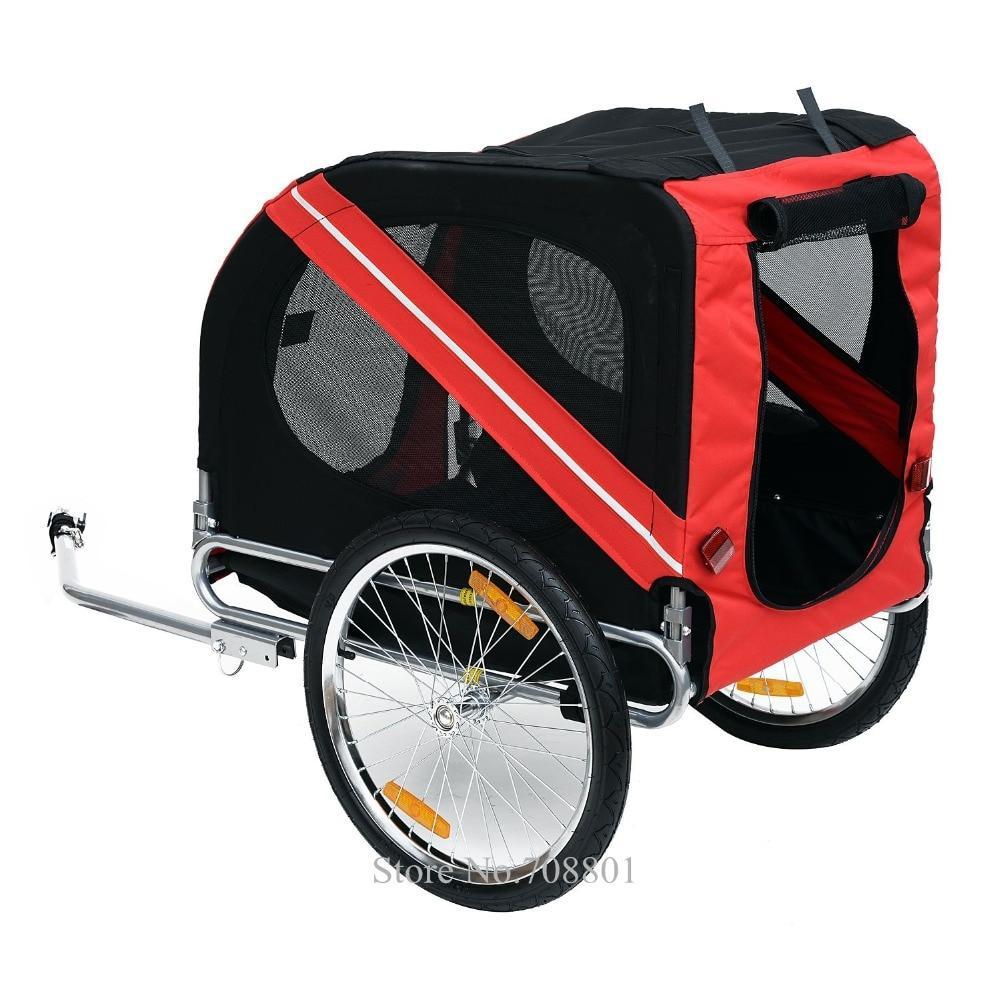 20inch Inflatable Wheel Pet Bicycle Trailer for Dogs – Firstgearcycling