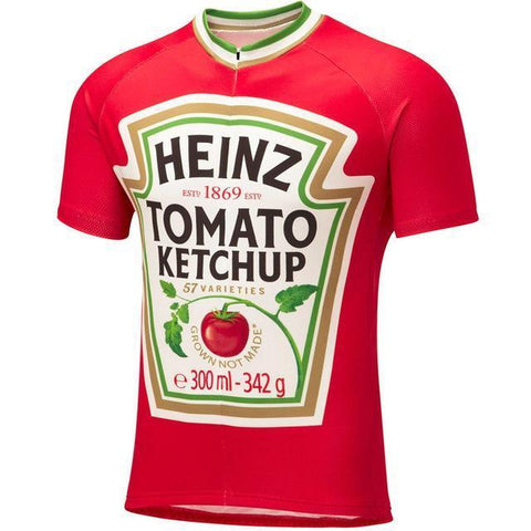 Heinz Tomato Ketchup Retro Cycling Jersey