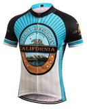 Mengliya Cycling Jersey Blue / M-(Chest 38"-40") MR Strgao Men's Cycling Jersey Bike Short Sleeve Shirt