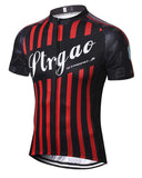 Mengliya Cycling Jersey Stripe / M-(Chest 38"-40") MR Strgao Men's Cycling Jersey Bike Short Sleeve Shirt