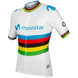 Movistar Cycling Jerseys white M / XS Endura Movistar World Champ S/S Jersey