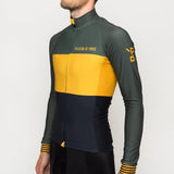 Pelotan De Paris Cycling Jerseys 1 / XXS Pelotan De Paris Tricolore Khaki Domestique Long Sleeve Jersey