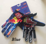 Red Bull Cycling Gloves Blue / M Red Bull MTB Cycling Bike Gloves