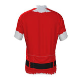 Santa Clause Red Retro Cycling Jersey