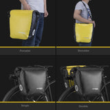 rockbros Bicycle Bags & Panniers ROCKBROS Bicycle Bike Bag Portable Waterproof Cycling MTB Pannier