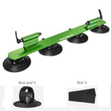 RockBros Bicycle Rack 2 Style Green ROCKBROS Cycling Suction Cups Bike Rack Rooftop Holder