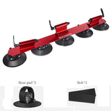RockBros Bicycle Rack 3 Style Red ROCKBROS Cycling Suction Cups Bike Rack Rooftop Holder