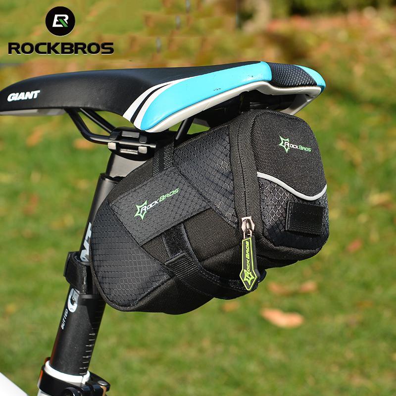 ROCKBROS Bicycle Bike Rear Top Tube Bag Waterproof MTB Saddle Bag –  Firstgearcycling