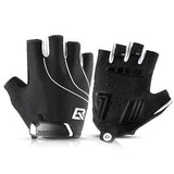 Rockbros Cycling Gloves Black 3 / S RockBros Cycling Half Finger Gloves
