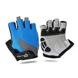 Rockbros Cycling Gloves Blue 2 / S RockBros Cycling Half Finger Gloves