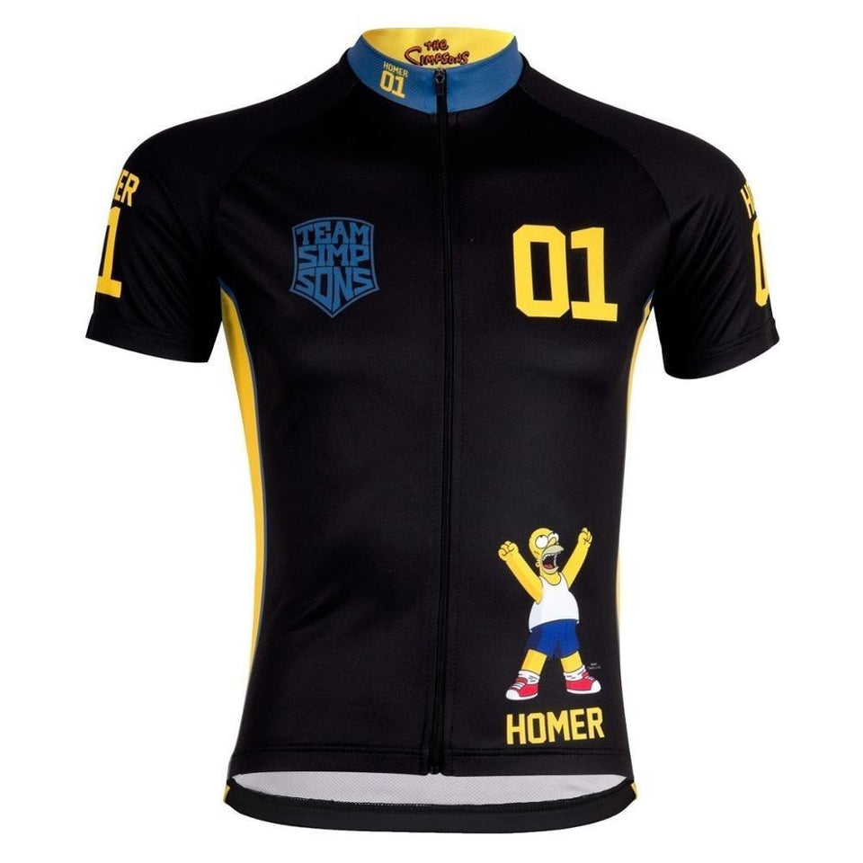 Simpsons on sale cycling jersey