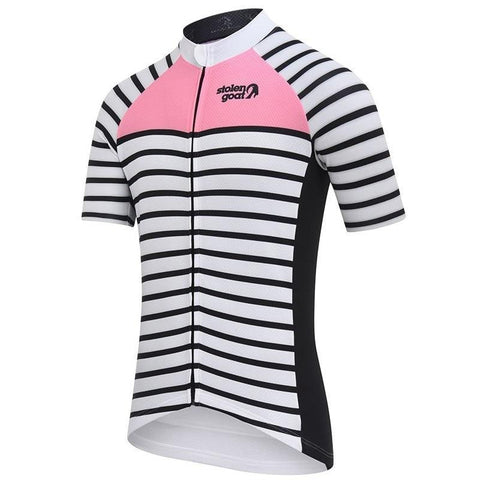 Stolen Goat Men's Bodyline Koga Pink Cycling Jersey