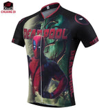 Superhero Cycling Cycling Jerseys XS Deadpool Superhero Cycling jerseys