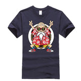 Superhero Cycling T-Shirts Navy 1 / XS Dragon Ball Z Master Roshi T-Shirt