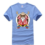 Superhero Cycling T-Shirts Sky blue 1 / XS Dragon Ball Z Master Roshi T-Shirt