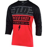 Troy Lee Designs Cycling Jersey Small / Block Black Troy Lee Designs Ruckus Men's BMX Bike Jersey