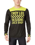 Troy Lee Designs Cycling Jersey Small / Checker Black/Lime Troy Lee Designs Skyline Checker Men's Off-Road BMX Cycling Jersey