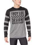 Troy Lee Designs Cycling Jersey Small / Checker Heather Gray/Black Troy Lee Designs Skyline Checker Men's Off-Road BMX Cycling Jersey