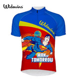 Widewins Cycling Jerseys XXS Superman Man Of Tomorrow Cycling Jersey