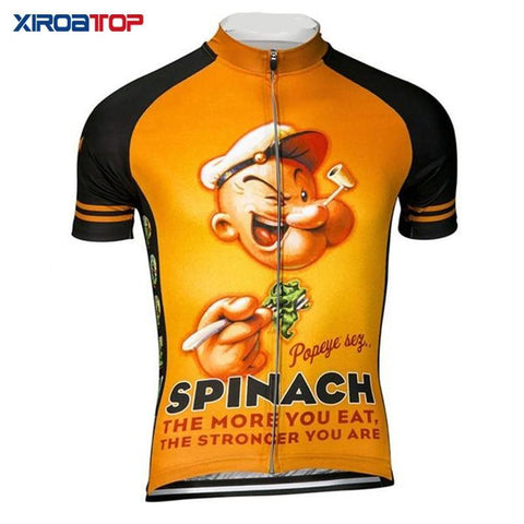 Popeye Spinach Cycling Jersey